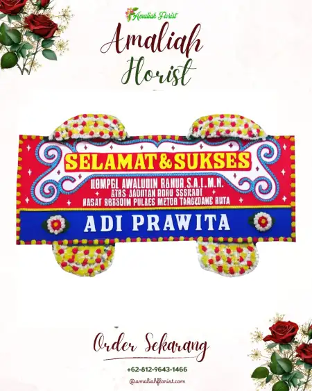 Papan Bunga Ucapan Selamat Citembong